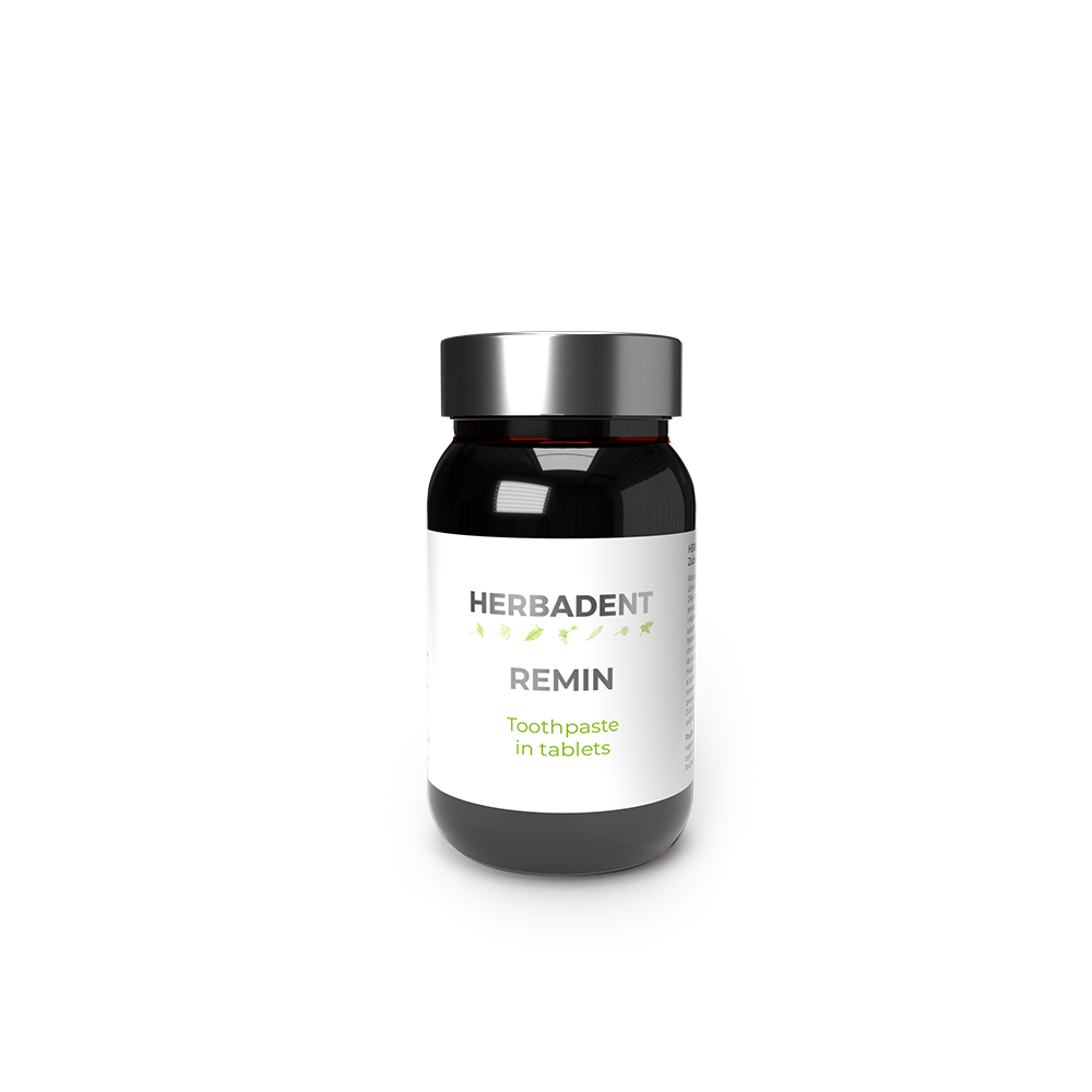 HERBADENT REMIN pasta w tabletkach 90 sztuk