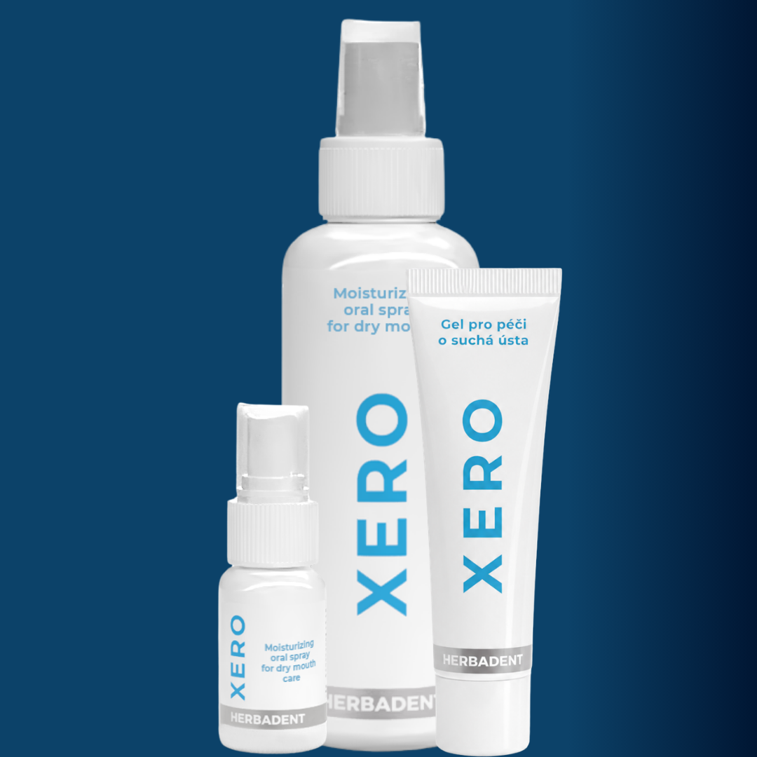 Zestaw Herbadent XERO Spray x2 + żel