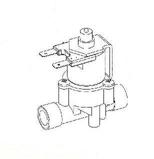 Elektrozawór 12V RPE 3/8 + wężyk