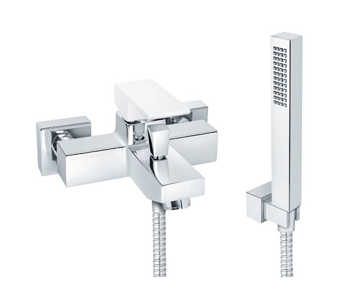 Bateria natr. z natr. ręcznym QUADRO WHITE
