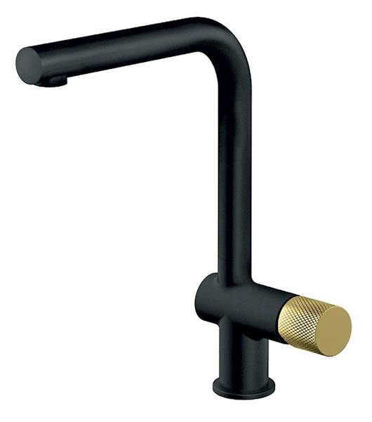 Bateria zlewozmywakowa stojąca S2 BLACK-GOLD