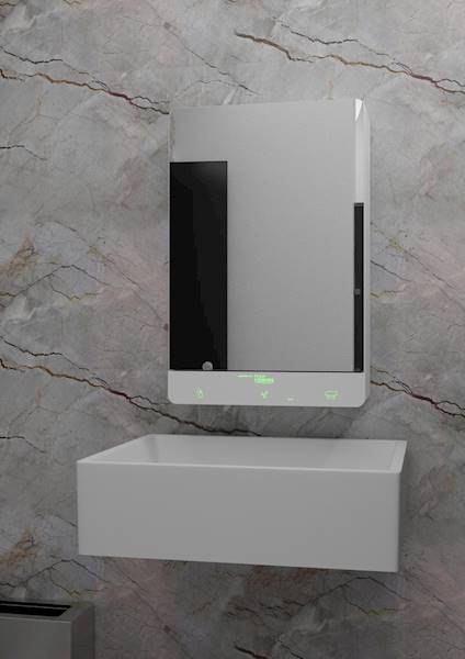 SENZOR Zestaw łazienkowy 3w1E z suszarką do rąk