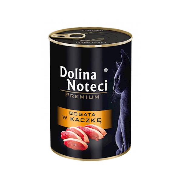 DOLINA NOTECI KOT 400G BOGATA W KACZKĘ