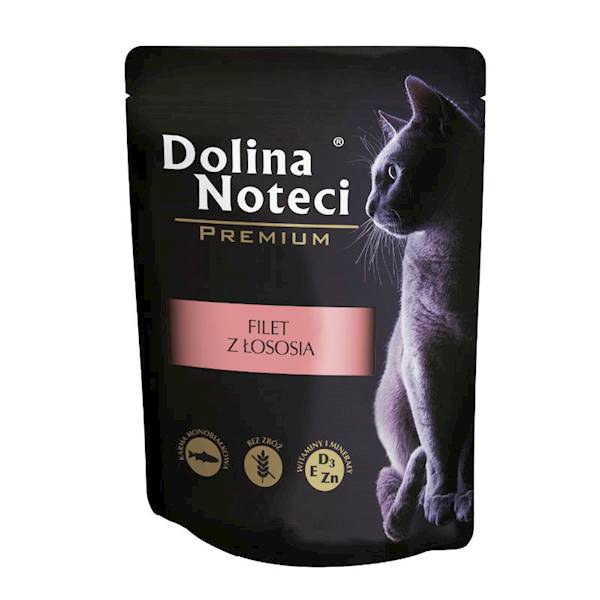 DOLINA NOTECI FILET Z ŁOSOSIA 85G KOT