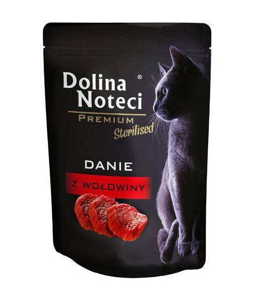 DOLINA NOTECI DANIE Z WOŁOWINY 85G KOT