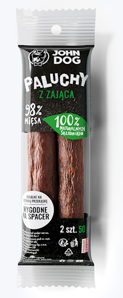 JOHN DOG PALUCH Z ZAJĄCA 2 SZT.