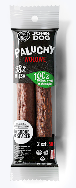 JOHN DOG PALUCH WOŁOWY 2 SZT.