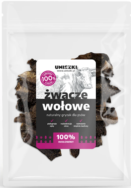 UNISZKI ŻWACZE WOŁOWE 100G