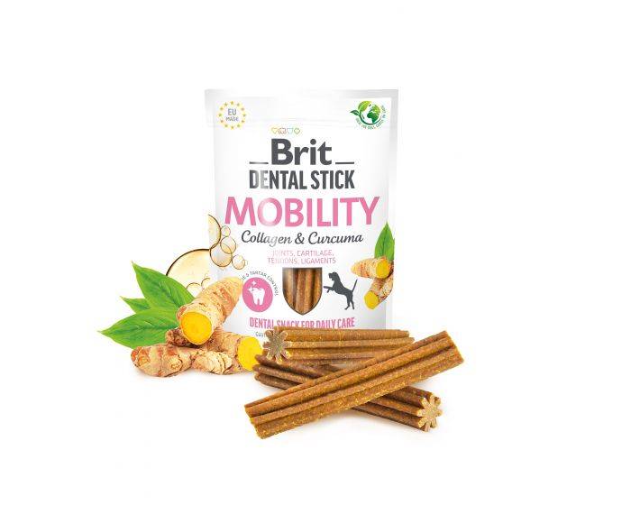 BRIT DENTAL STICK MOBILITY CURCUMA & COLLAGEN 251G