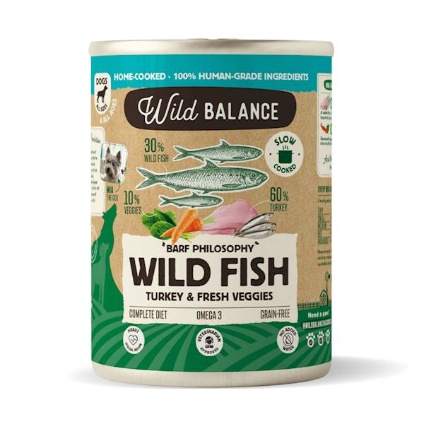 WILD BALANCE INDYK Z DZIKĄ RYBĄ 400G