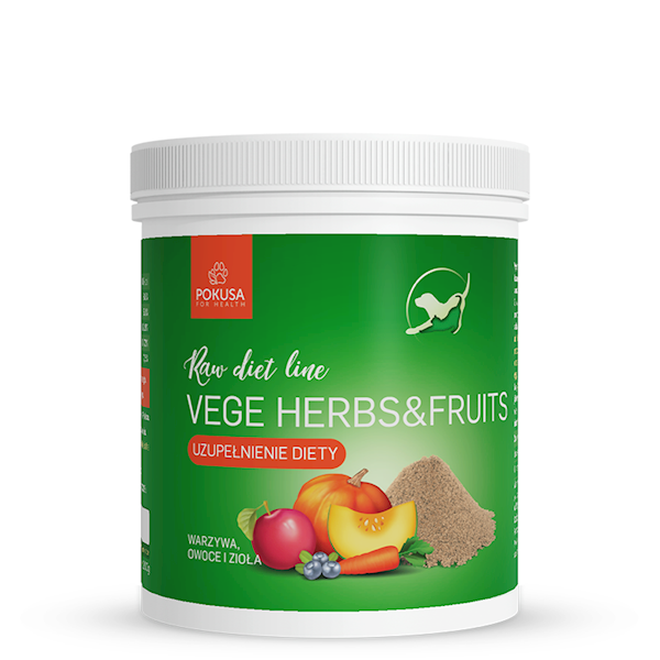 POKUSA RAWDIETLINE VEGE HERB&FRUITS 200G