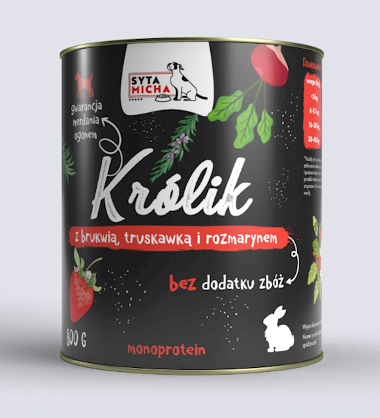 SYTA MICHA KRÓLIK 800G