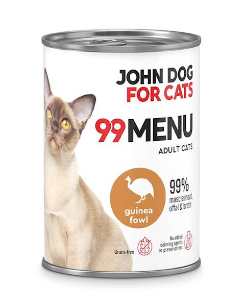 JOHN DOG FOR CATS 99 MENU PERLICZKA 400G