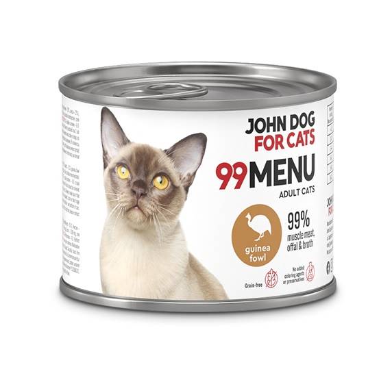 JOHN DOG FOR CATS 99 MENU PERLICZKA 200G