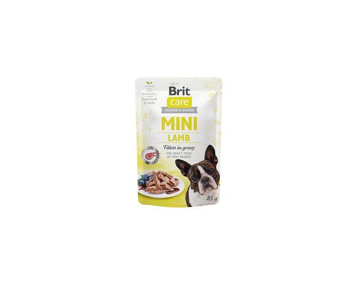 BRIT CARE MINI POUCH JAGNIĘCINA 85G