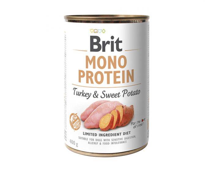 BRIT MONO 400G INDYK Z BATATAMI
