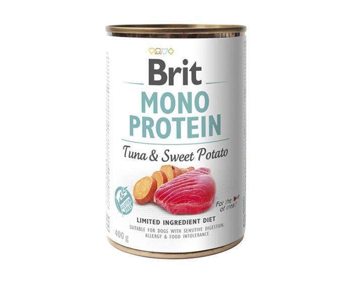 BRIT MONO 400G TUŃCZYK Z BATATAMI