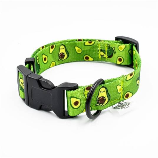 Merledog Obroża M Avocado 2,5cm