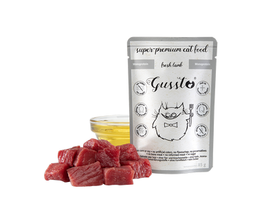 GUSSTO MONO LAMB 85G KOT