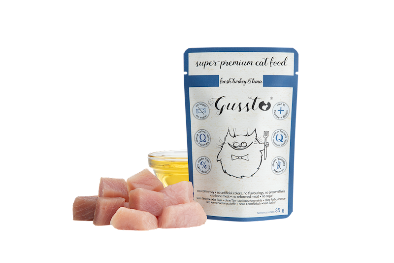 GUSSTO TURKEY & TUNA 85G KOT