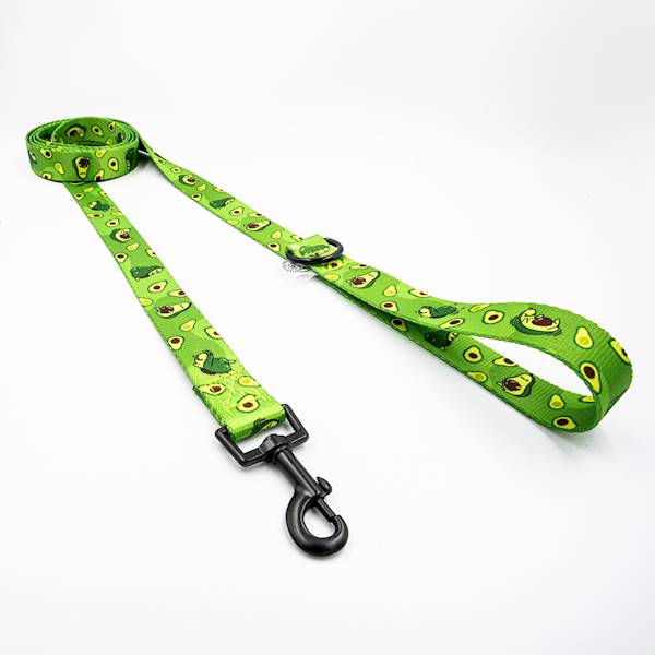 Merledog Smycz Miejska Avocado 2,5cm 2,5m