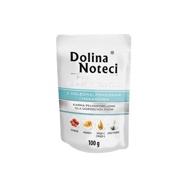 DOLINA NOTECI MAŁE RASY Z CIELĘCINĄ 100G