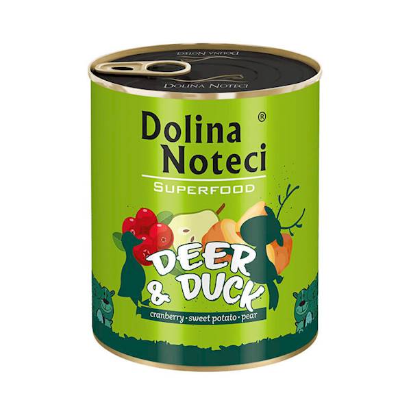 DOLINA NOTECI SUPERFOOD JELEŃ KACZKA 800g