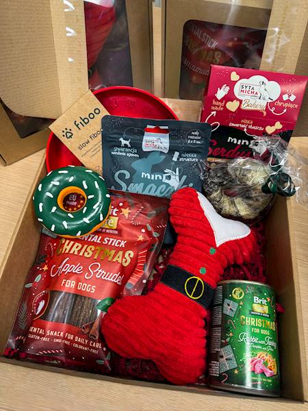 PACZKA PREZENTOWA DUŻA PIES