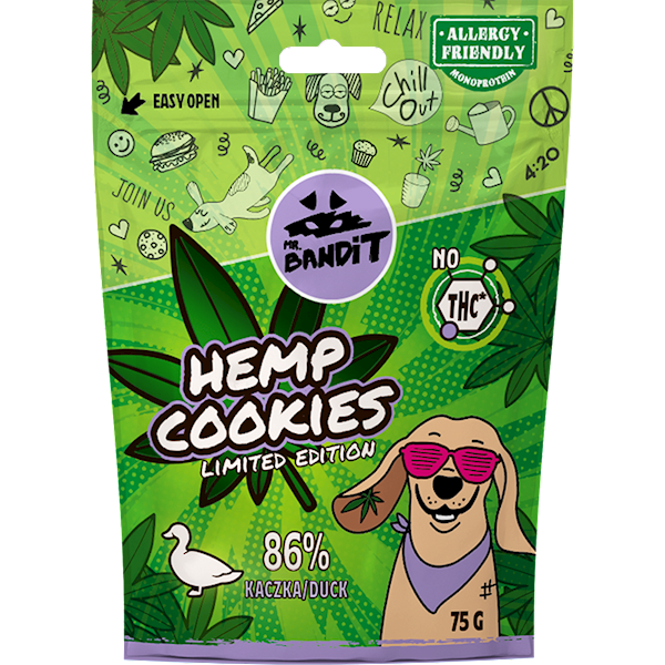 MR.BANDIT HEMP COOKIES DUCK 75G
