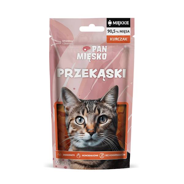 PAN MIĘSKO PRZEKĄSKA KURCZAK 50G