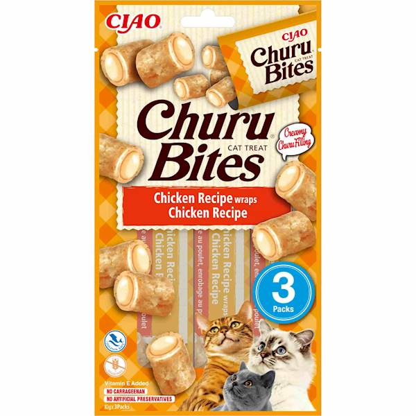 INABA CAT CHURU BITES CHICKEN EU724