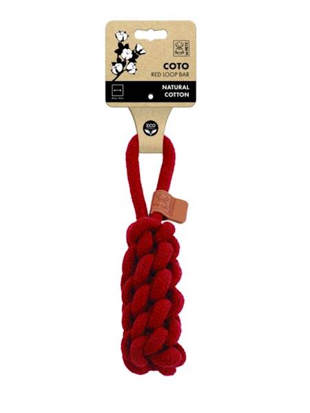 ZABAWKA COTO LOOP BAR 22CM CZERWONY
