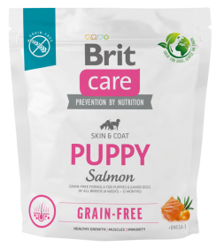 BRIT CARE GRAIN-FREE PUPPY SALMON 1KG
