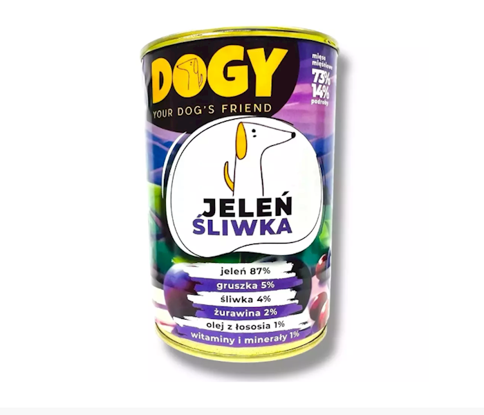 DOGY JELEŃ ZE ŚLIWKĄ 400G