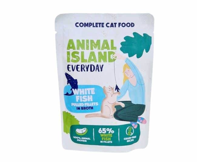 ANIMAL ISLAND CAT BIAŁORYBY 85G