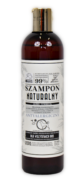 SUPER BENO SZAMPON ANTYALERGICZNY DLA WSZYSTKICH RAS 300 ML