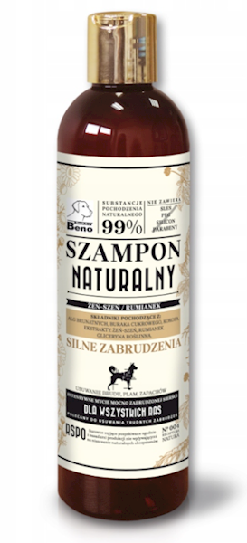 SUPER BENO SZAMPON NATURALNY NA SILNE ZABRUDZENIA 300 ML