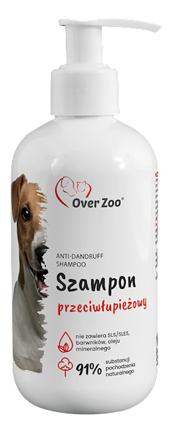 OVER ZOO SZAMPON PRZECIWŁUPIEŻOWY Z CYNKIEM 250 ML