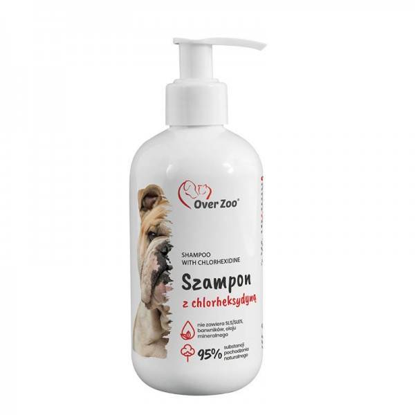 OVERZOO SZAMPON Z CHLORHEKSYDYNĄ 250ML 