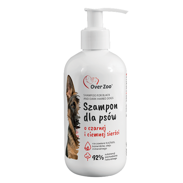 OVERZOO SZAMPON DLA PSÓW O CZARNEJ I CIEMNEJ SIERŚCI 250 ML