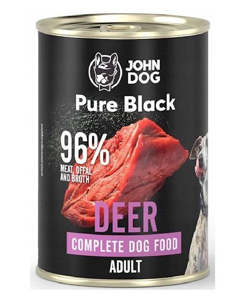 JOHN DOG PURE BLACK JELEŃ 400G