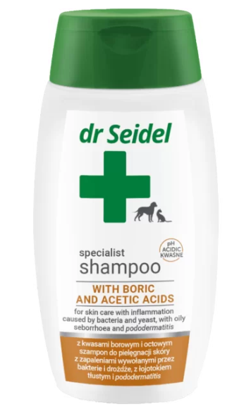 SZAMPON DR SEIDLA Z KWASAMI BOROWYM I OCTOWYM 220 ML