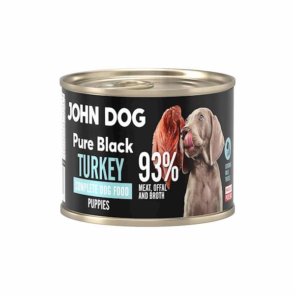JOHN DOG PURE BLACK INDYK SZCZENIAK 200G