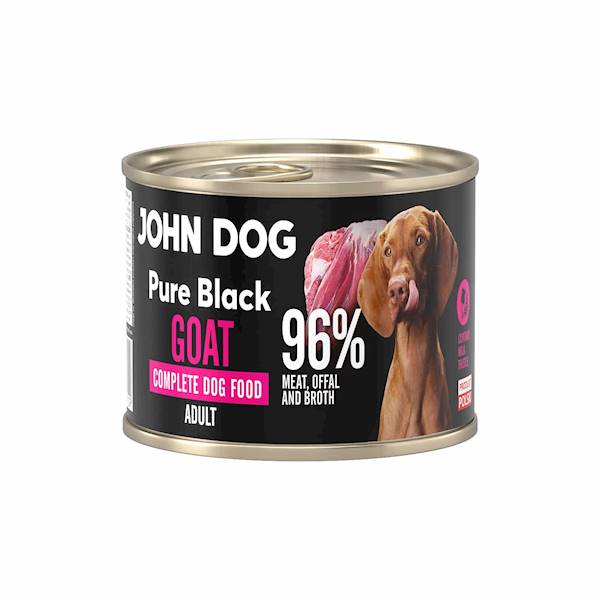 JOHN DOG PURE BLACK 200G KOZINA