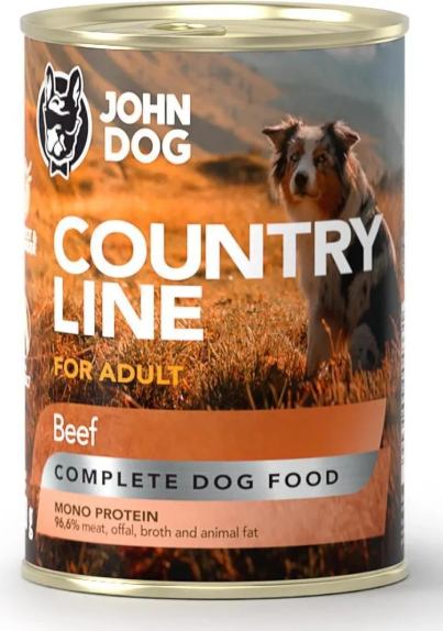 JOHN DOG COUNTY LINE WOŁOWINA 400G