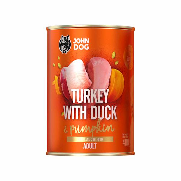 JOHN DOG PUMPKIN INDYK Z DYNIĄ 400G