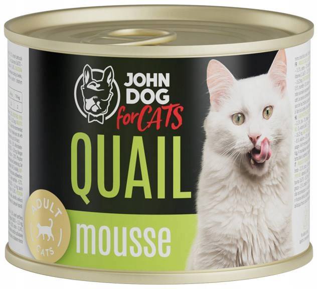 JOHN DOG FOR CATS PRZEPIÓRKA MUS DLA KOTA 200g