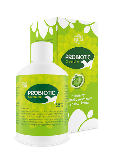 POKUSA GREENLINE PROBIOTIC CAT 100ML