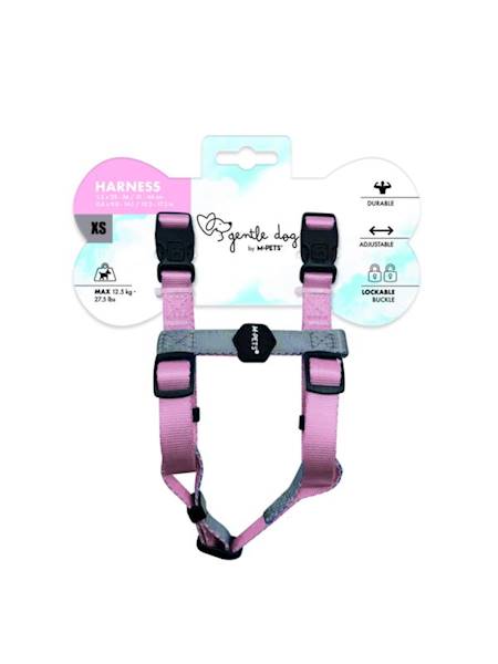 M PETS SZELKI GENTLE DOG RÓŻOWE XS