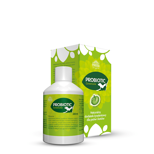 POKUSA GREENLINE PROBIOTIC DOG 200 ML